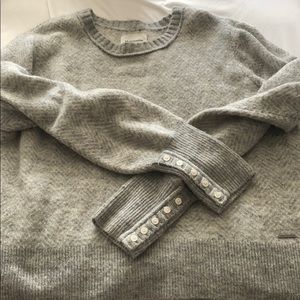 Abercrombie size XL sweater with button detail
